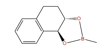 trans-Tetralin-1,2-diol methylboronate